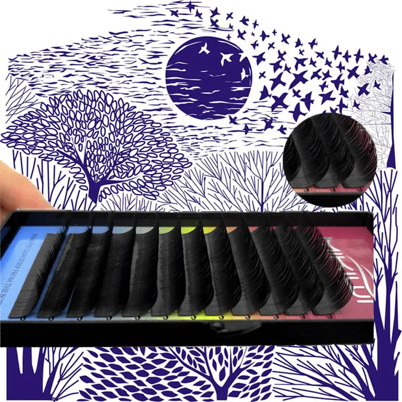 Mikiwi 1PCS all curl thickness 0.05mm black natural human eyelash cilios false eyelashes individual eyelashes extension
Mikiwi 1PCS all curl thickness 0.05mm black natural human eyelash cilios false eyelashes individual eyelashes extension