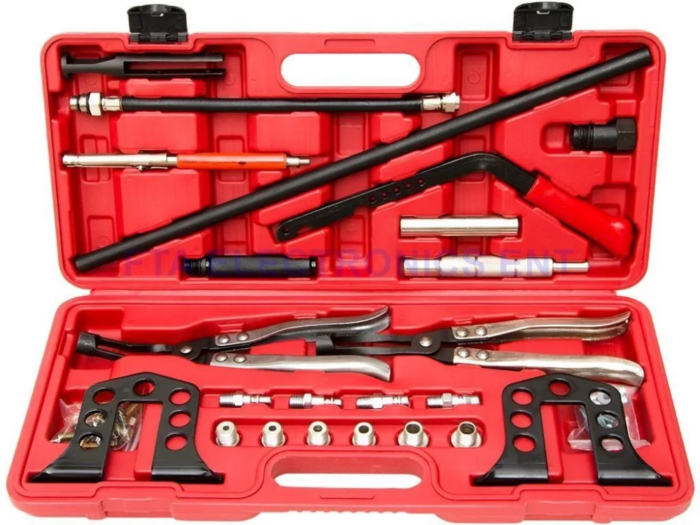 Cylinder Head Service Valve Spring Compressor Remover OHV OHC Engine Repair Set
Cylinder Head Service Valve Spring Compressor Remover OHV OHC Engine Repair Set