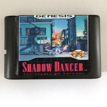 Top quality 16 bit Sega MD game Cartridge for Megadrive Genesis system --- Shadow Dancer
Top quality 16 bit Sega MD game Cartridge for Megadrive Genesis system --- Shadow Dancer