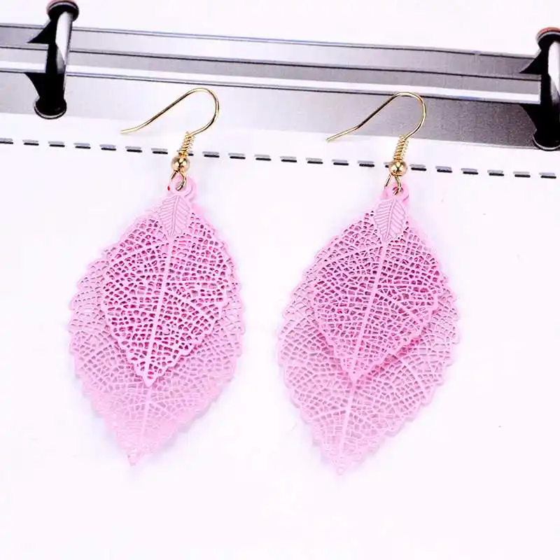 Fashion Hot Women Earring Jewelry Wild Accessories Simple Cheap Vintage Two-color Alloy Leaves Lovely Double Leaf Earrings Gift
Fashion Hot Women Earring Jewelry Wild Accessories Simple Cheap Vintage Two-color Alloy Leaves Lovely Double Leaf Earrings Gift