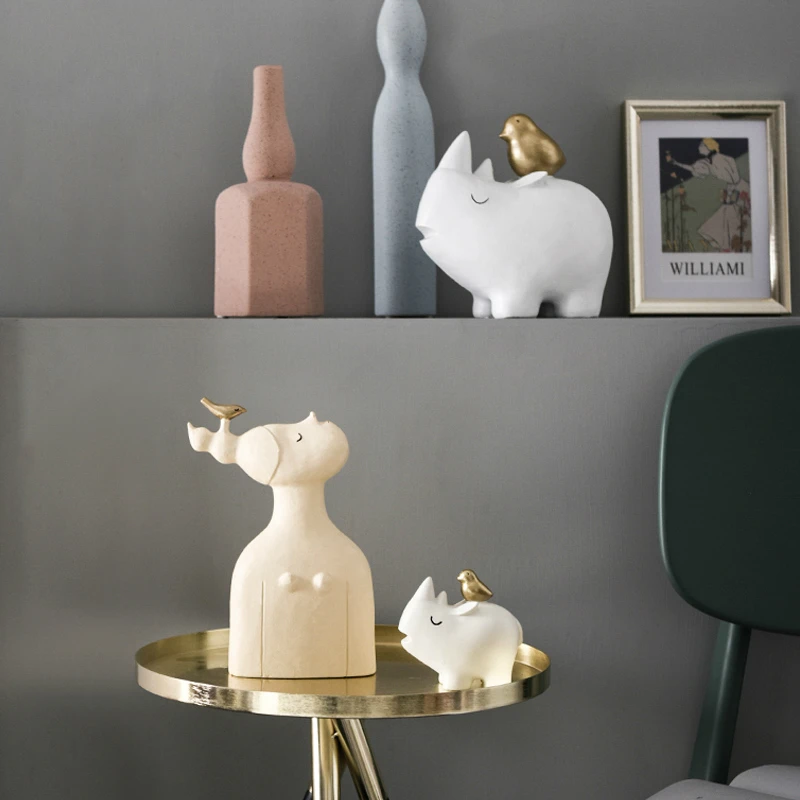 Creative Nordic Cure Is A Fantasy Bird Rhinoceros Household Model Room Craftsmanship Animal Decoration Window Furnishings
Creative Nordic Cure Is A Fantasy Bird Rhinoceros Household Model Room Craftsmanship Animal Decoration Window Furnishings