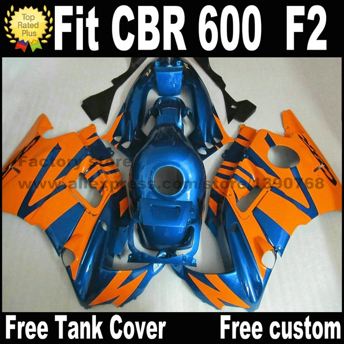 Customize fairing kit for HONDA CBR 600 F2 1991 1992 1993 1994 CBR600 91 92 93 94 orange blue black fairings set AS44
Customize fairing kit for HONDA CBR 600 F2 1991 1992 1993 1994 CBR600 91 92 93 94 orange blue black fairings set AS44