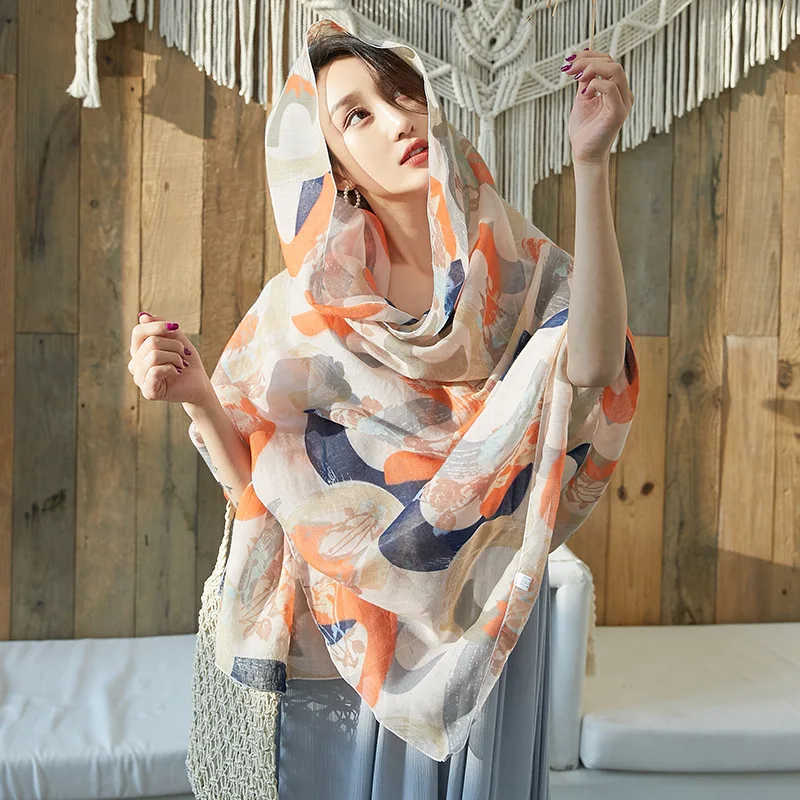 2019 Summer new Women Sun Protection wrap Shawl printed Chiffon Beach Scarf Bikini Coverup pashmina oversized
2019 Summer new Women Sun Protection wrap Shawl printed Chiffon Beach Scarf Bikini Coverup pashmina oversized