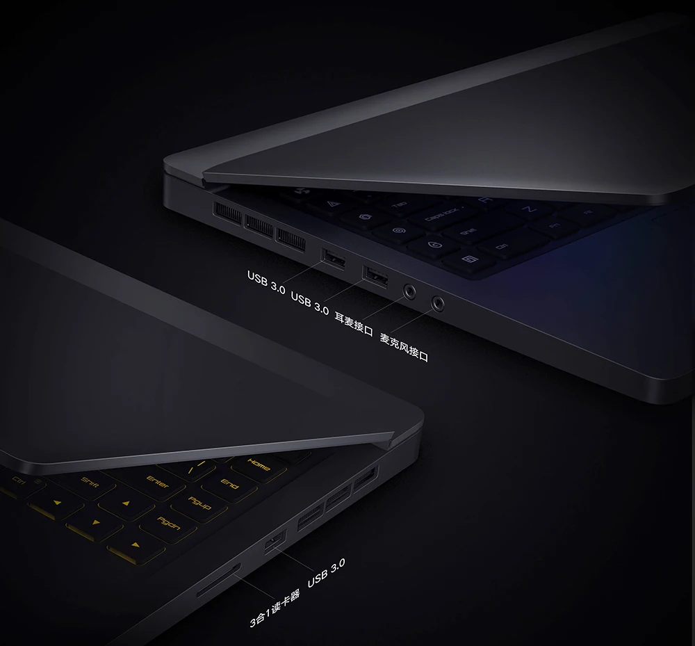 2018 New Xiaomi Mi Game Notebook 15.6 inch 128GB 256GB SSD1TB Quadcore 8GB 3.5GHz 7300HQ 7700HQ laptop GTX 1050 Ti1060 30
