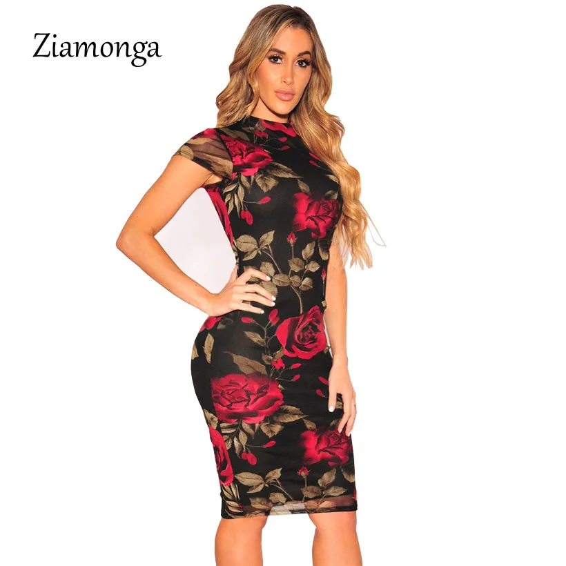 Ziamonga Plus Size Bandage Dress 2019 Sexy Party Dress Black Floral Print Knee Length Pencil Midi Dress Sexy Bodycon Women Dress
Ziamonga Plus Size Bandage Dress 2019 Sexy Party Dress Black Floral Print Knee Length Pencil Midi Dress Sexy Bodycon Women Dress