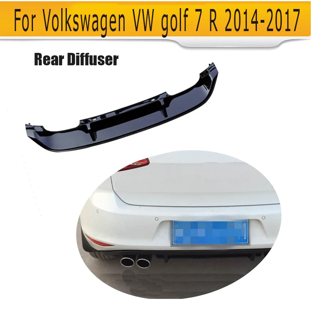 PP Rear Bumper Diffuser Lip Spoiler for VW Golf 7 VII MK7 R Bumper 2014 UP Rear Diffuser Spoiler Gloss Black
PP Rear Bumper Diffuser Lip Spoiler for VW Golf 7 VII MK7 R Bumper 2014 UP Rear Diffuser Spoiler Gloss Black