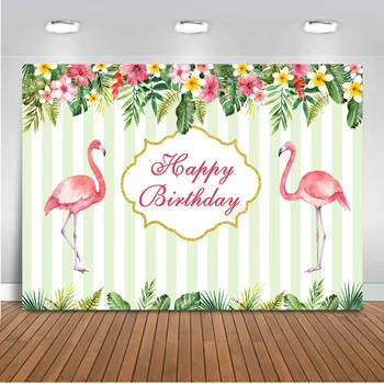 Happy Birthday Background for photo Flamingo Summer Holiday Backdrop for Photography Green and White Stripe Backdrops Prop 554
Happy Birthday Background for photo Flamingo Summer Holiday Backdrop for Photography Green and White Stripe Backdrops Prop 554