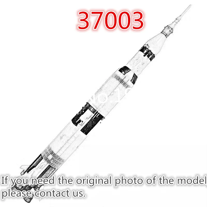 New Ideas series The Apollo Saturn V Model Building Blocks set Compatible 21309 37003 classic education Toys for children
New Ideas series The Apollo Saturn V Model Building Blocks set Compatible 21309 37003 classic education Toys for children