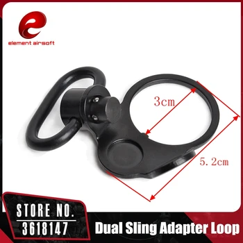 Element Tactical Hunting End Plate Sling Adapter Right/Left Dual Sling Adapter Loop Ambidextrous Single Point Sling Mount CY216
Element Tactical Hunting End Plate Sling Adapter Right/Left Dual Sling Adapter Loop Ambidextrous Single Point Sling Mount CY216