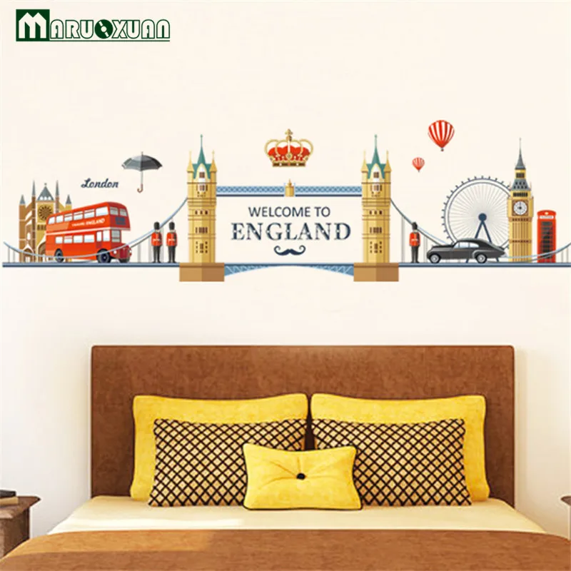 Factory Direct Bedroom Tv Backdrop Decorative Wall Stickers Wholesale European Romantic Scenery London
Factory Direct Bedroom Tv Backdrop Decorative Wall Stickers Wholesale European Romantic Scenery London