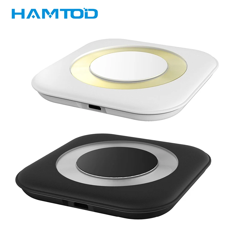 HAMTOD HLP2F 10.8W Universal Output Qi Fast Charging Wireless Charger with Breathing Lamp cellphone Quick Wireless Charger Pad
HAMTOD HLP2F 10.8W Universal Output Qi Fast Charging Wireless Charger with Breathing Lamp cellphone Quick Wireless Charger Pad