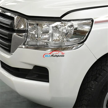 Car Front Headlight Eyelid Cover Head Light Lamp Eyebrow Trim ABS Chrome 2PCS For Toyota LC FJ 200 Land Cruiser V8 LC200 2016
Car Front Headlight Eyelid Cover Head Light Lamp Eyebrow Trim ABS Chrome 2PCS For Toyota LC FJ 200 Land Cruiser V8 LC200 2016