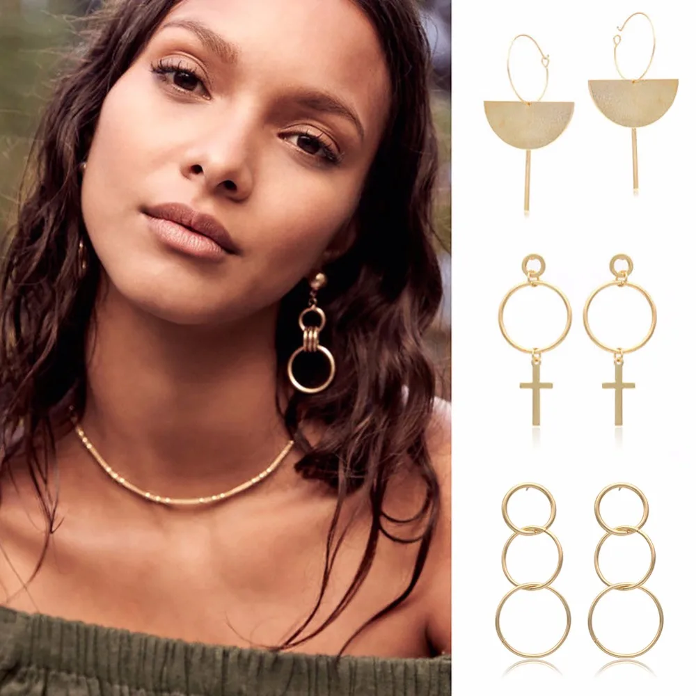 New Geometric Pendant Long Tassel Drop Dangle Earrings Fashion Party Jewelry Gifts #258093
New Geometric Pendant Long Tassel Drop Dangle Earrings Fashion Party Jewelry Gifts #258093
