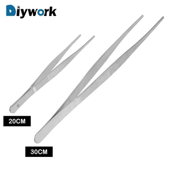 DIYWORK Straight Tweezer Stainless Steel Toothed Tweezer Long Barbecue Food Tong Home Medical Garden Kitchen BBQ Tool
DIYWORK Straight Tweezer Stainless Steel Toothed Tweezer Long Barbecue Food Tong Home Medical Garden Kitchen BBQ Tool