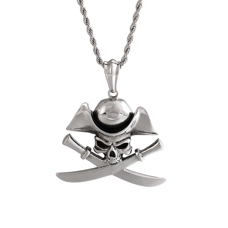 Pirate Jack Pendant Anchors Pirate Captain Pendant Mens Stainless Steel Fashion Pendant D278
Pirate Jack Pendant Anchors Pirate Captain Pendant Mens Stainless Steel Fashion Pendant D278