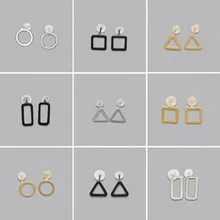 2019 Hollow Out Gold Silver black Earings Bijoux Femme Metal Small Round Earrings For Women Fashion Jewelry Pendientes
2019 Hollow Out Gold Silver black Earings Bijoux Femme Metal Small Round Earrings For Women Fashion Jewelry Pendientes