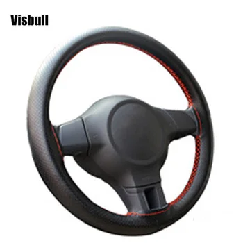 Visbull Genuine Leather Car steering wheel cover 36cm 38cm 40cm / handsewing DIY handlebar braid AUTO Steering-Wheel cover
Visbull Genuine Leather Car steering wheel cover 36cm 38cm 40cm / handsewing DIY handlebar braid AUTO Steering-Wheel cover