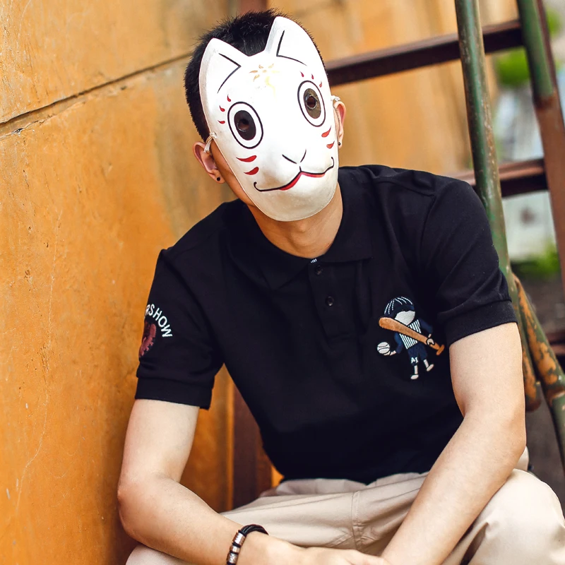 Summer Polo shirts for man short sleeve Embroidery Baseball Black color Big size xxxl xxxxl xxxxxl
Summer Polo shirts for man short sleeve Embroidery Baseball Black color Big size xxxl xxxxl xxxxxl