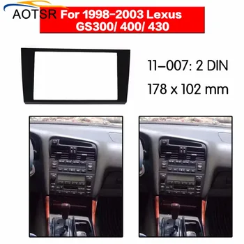 Radio Facia For Lexus GS300/ 400/ 430 2003 2004 2005 2006 2007 2008 Fascia Car Stereo Radio Installtion Dash
Radio Facia For Lexus GS300/ 400/ 430 2003 2004 2005 2006 2007 2008 Fascia Car Stereo Radio Installtion Dash