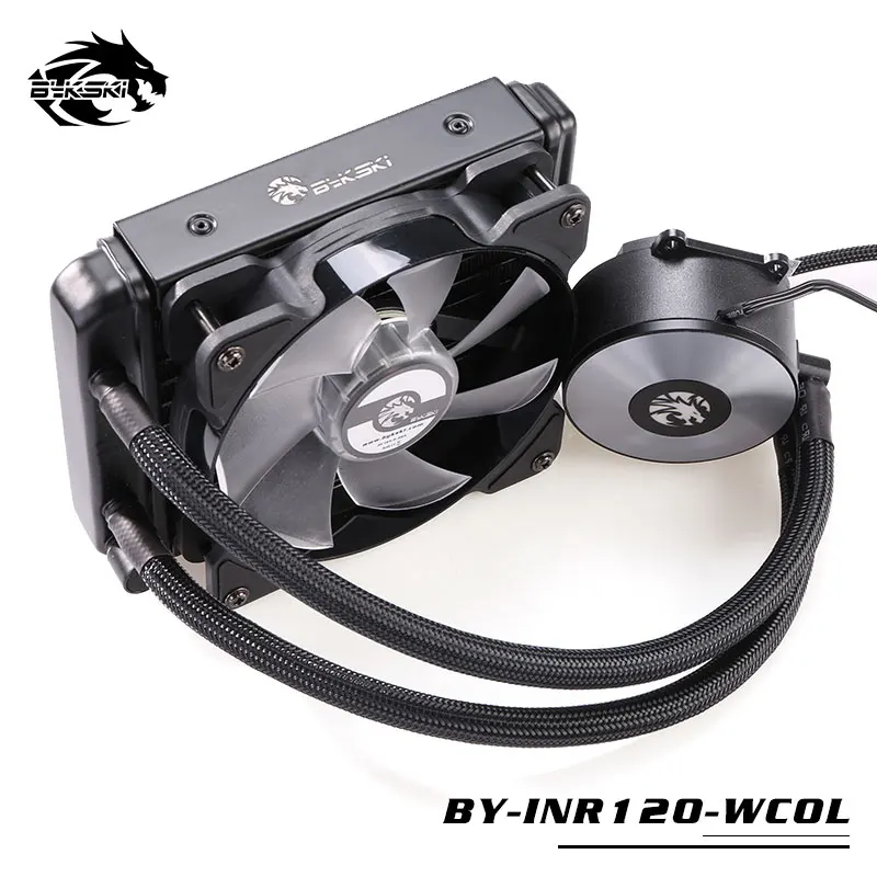 BYKSKI Water Cooling Kit Basic Kit with 120mm/240mm Radiator + Pump + CPU Block + Fan Simple Cooling Building
BYKSKI Water Cooling Kit Basic Kit with 120mm/240mm Radiator + Pump + CPU Block + Fan Simple Cooling Building