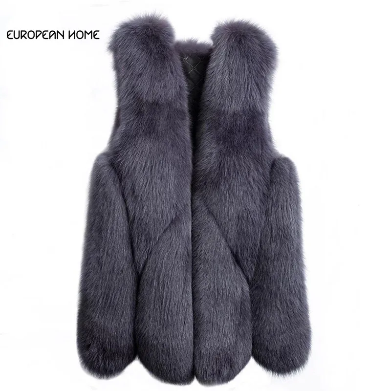 Winter Women Vest Sleeveless Jacket New Korean Faux Fur Gilet Femme Coat Long Vest High Quality Plus Size Waistcoat Women LQ521
Winter Women Vest Sleeveless Jacket New Korean Faux Fur Gilet Femme Coat Long Vest High Quality Plus Size Waistcoat Women LQ521