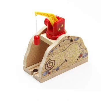 Trains Crane Wooden Train Track Railway Accessories Move Crane Fit for Brio Toys for Children Luck Gift
Trains Crane Wooden Train Track Railway Accessories Move Crane Fit for Brio Toys for Children Luck Gift