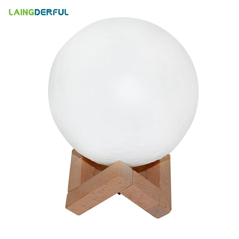 LAINGDERFUL Night Light 0.5W 3D Print Moon Lamp Touch Switch Plastic Lamp Interior lighting LED Bulbs Lamp for Home Decoration
LAINGDERFUL Night Light 0.5W 3D Print Moon Lamp Touch Switch Plastic Lamp Interior lighting LED Bulbs Lamp for Home Decoration