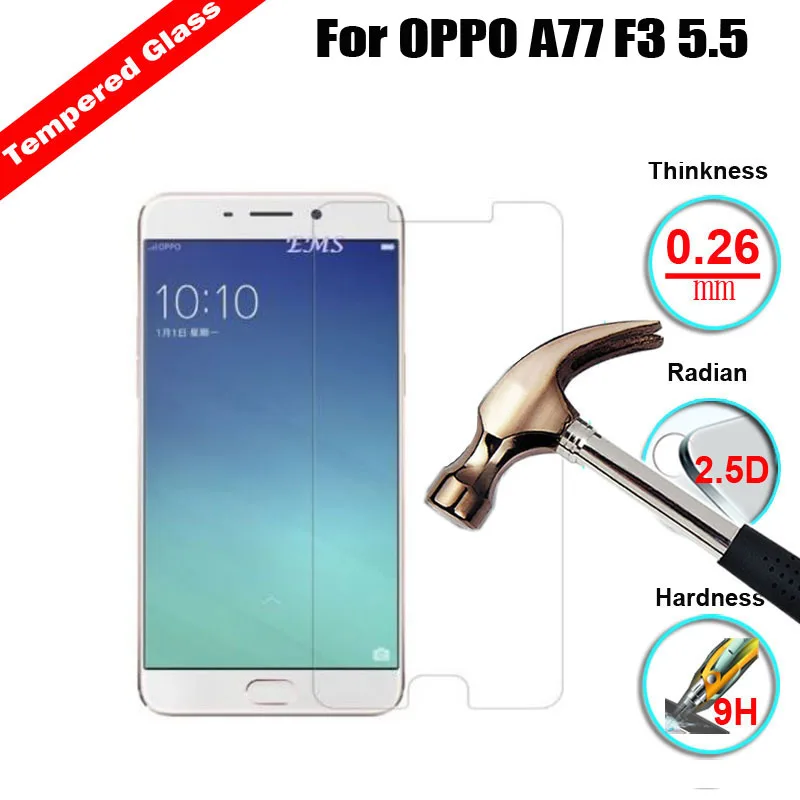 XSKEMP Ultra Clear Screen protector For OPPO A77 F3 5.5 2.5D 9H 0.3mm Anti-Scratch Tough Glossy LCD Guard Film
XSKEMP Ultra Clear Screen protector For OPPO A77 F3 5.5 2.5D 9H 0.3mm Anti-Scratch Tough Glossy LCD Guard Film