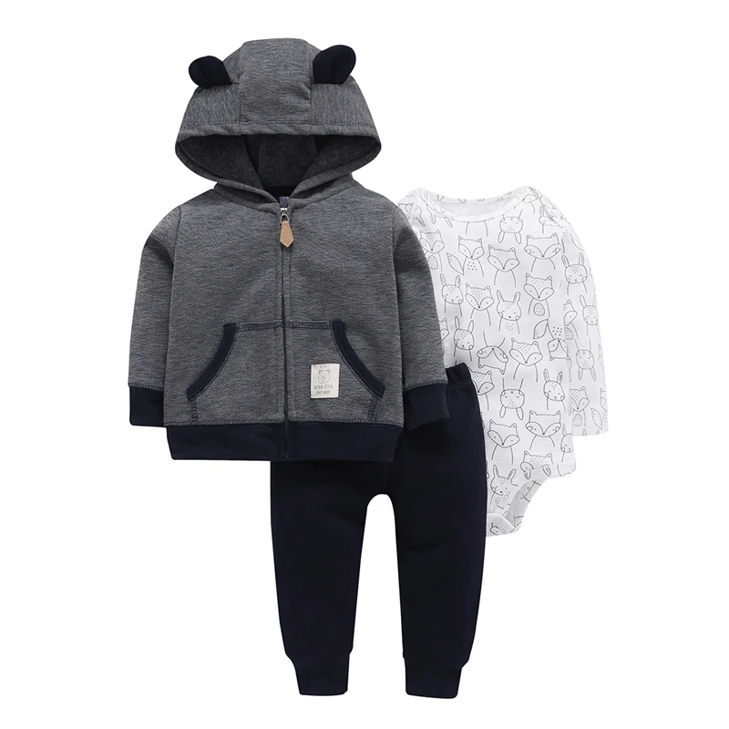 2019 autumn winter outfits for 6-24M infant BABY BOY GIRL CLOTHES hooded coat+bodysuit fox+pants 3pcs animal print clothing set
2019 autumn winter outfits for 6-24M infant BABY BOY GIRL CLOTHES hooded coat+bodysuit fox+pants 3pcs animal print clothing set