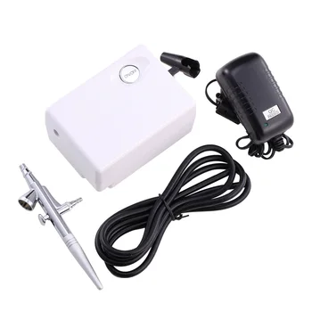 0.4mm 3 levels Airbrush Compressor Kit, Portable Air brush Set Tattoo Make Up Airbrush For Nail Beauty Cake Painting
0.4mm 3 levels Airbrush Compressor Kit, Portable Air brush Set Tattoo Make Up Airbrush For Nail Beauty Cake Painting
