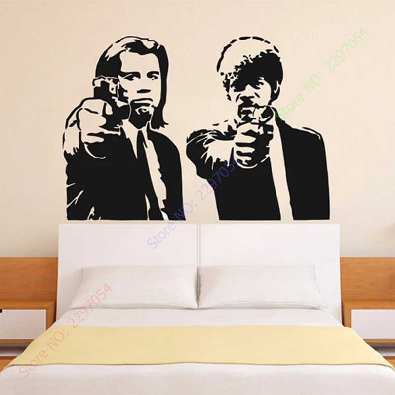 Banksy Pulp Fiction Wall Sticker Living Room Home Decor Bedroom Decoration Modern Decal
Banksy Pulp Fiction Wall Sticker Living Room Home Decor Bedroom Decoration Modern Decal