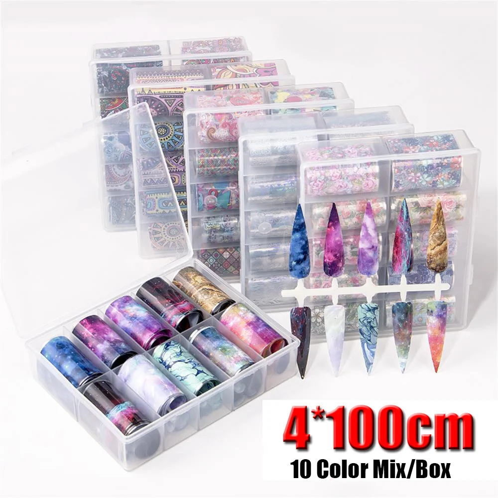 10Color/Set Colorful Flower Adhesive Decals 4x100CM Nail Art Transfer Foil Stickers Paper Retro Wrap Slider Tape Nail Decoration
10Color/Set Colorful Flower Adhesive Decals 4x100CM Nail Art Transfer Foil Stickers Paper Retro Wrap Slider Tape Nail Decoration