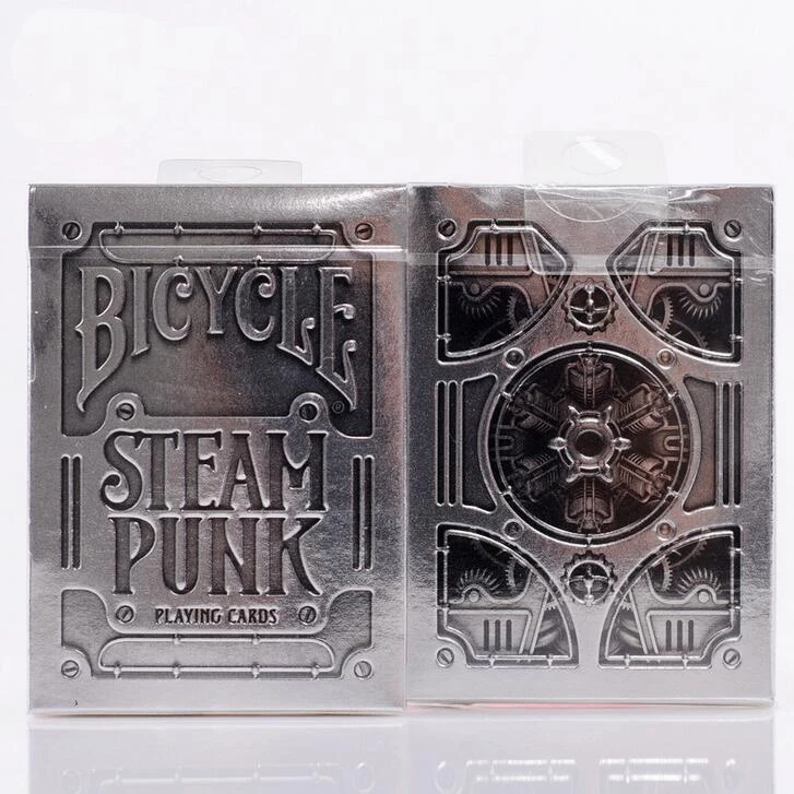 Original Bicycle Poker Bicycle Silver Poker Bicycle playing cards Good Guality Silver Steampunk T11 Bicycle playing cards
Original Bicycle Poker Bicycle Silver Poker Bicycle playing cards Good Guality Silver Steampunk T11 Bicycle playing cards