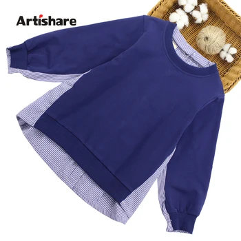 Girls Blouse Patchwork Blouses Shirts For Girls Striped Girl Shirts Teen School Clothing For Girls 6 8 10 12 13 14 Year 
Girls Blouse Patchwork Blouses Shirts For Girls Striped Girl Shirts Teen School Clothing For Girls 6 8 10 12 13 14 Year