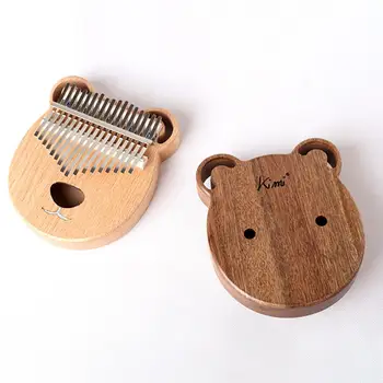 17-key Kalimba Thumb Piano Kids Adults Beginner Music Finger Percussion Keyboard Musical Instruments Solid Wood Bear Shape
17-key Kalimba Thumb Piano Kids Adults Beginner Music Finger Percussion Keyboard Musical Instruments Solid Wood Bear Shape