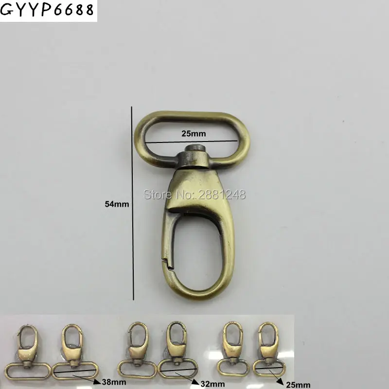 30pcs 25mm 32mm 38mm trigger snap hook brush antique brass metal trigger snap hook swivel clasp hooks hardware handbags purses
30pcs 25mm 32mm 38mm trigger snap hook brush antique brass metal trigger snap hook swivel clasp hooks hardware handbags purses