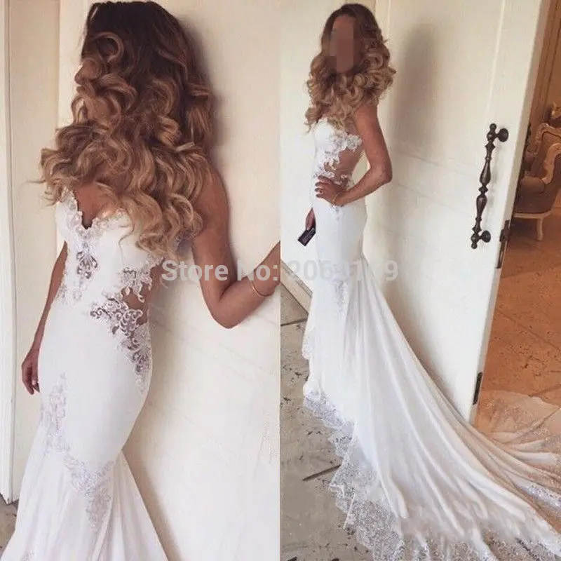 New Arrival 2019 Sexy Sweetheart Backless Appliques Beading Bridal Gowns Mermaid Wedding Dresses Custom made vestido de noiva
New Arrival 2019 Sexy Sweetheart Backless Appliques Beading Bridal Gowns Mermaid Wedding Dresses Custom made vestido de noiva
