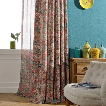 Colorful Printed Jacquard Curtains For Living Room Curtain And Tulle Quality Curtain Fabric Sheer Screens Rideaux Pour Le Salon
Colorful Printed Jacquard Curtains For Living Room Curtain And Tulle Quality Curtain Fabric Sheer Screens Rideaux Pour Le Salon