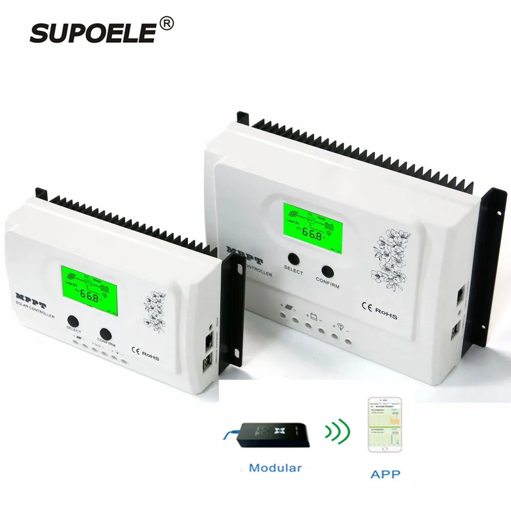New Generation MPPT Solar Charge Controller 30A 40A 50A 12V 24V Auto Switch LCD Solar Panel Regular for solar power system
New Generation MPPT Solar Charge Controller 30A 40A 50A 12V 24V Auto Switch LCD Solar Panel Regular for solar power system