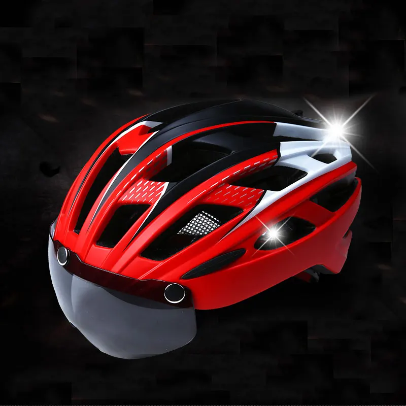 Bicycle Helmets With Windscreens Men Women Bike Helmet Integrally Molded Cycling Helmets
Bicycle Helmets With Windscreens Men Women Bike Helmet Integrally Molded Cycling Helmets