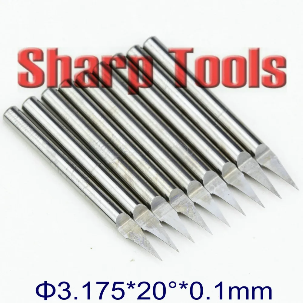 20 Angle 3.175 x 0.1mm V End Mill Tool PCB Engraving Bits,Flat Bottom Tungsten Carbide Router Bits PCB Cutter for Metal Milling
20 Angle 3.175 x 0.1mm V End Mill Tool PCB Engraving Bits,Flat Bottom Tungsten Carbide Router Bits PCB Cutter for Metal Milling