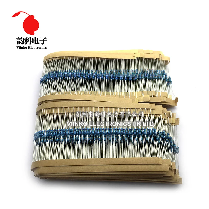 Free shipping 2500Pcs 50 Values 1R - 10MR 1/4W Resistance 1% Metal Film Resistor Assorted Kit
Free shipping 2500Pcs 50 Values 1R - 10MR 1/4W Resistance 1% Metal Film Resistor Assorted Kit