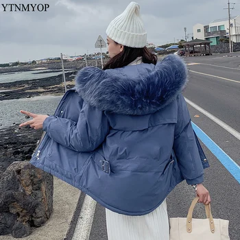 YTNMYOP Dovetail Winter Woman Coats 2019 New Loose Fashion Hooded Parkas Female Thick Warm Wadded Jacket Cotton Padded Clothing
YTNMYOP Dovetail Winter Woman Coats 2019 New Loose Fashion Hooded Parkas Female Thick Warm Wadded Jacket Cotton Padded Clothing