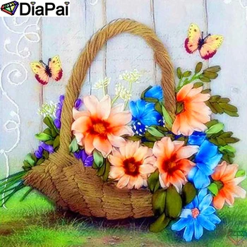 DiaPai 100% Full Square/Round Drill 5D DIY Diamond Painting "Flower basket" Diamond Embroidery Cross Stitch 3D Decor A19121
DiaPai 100% Full Square/Round Drill 5D DIY Diamond Painting "Flower basket" Diamond Embroidery Cross Stitch 3D Decor A19121