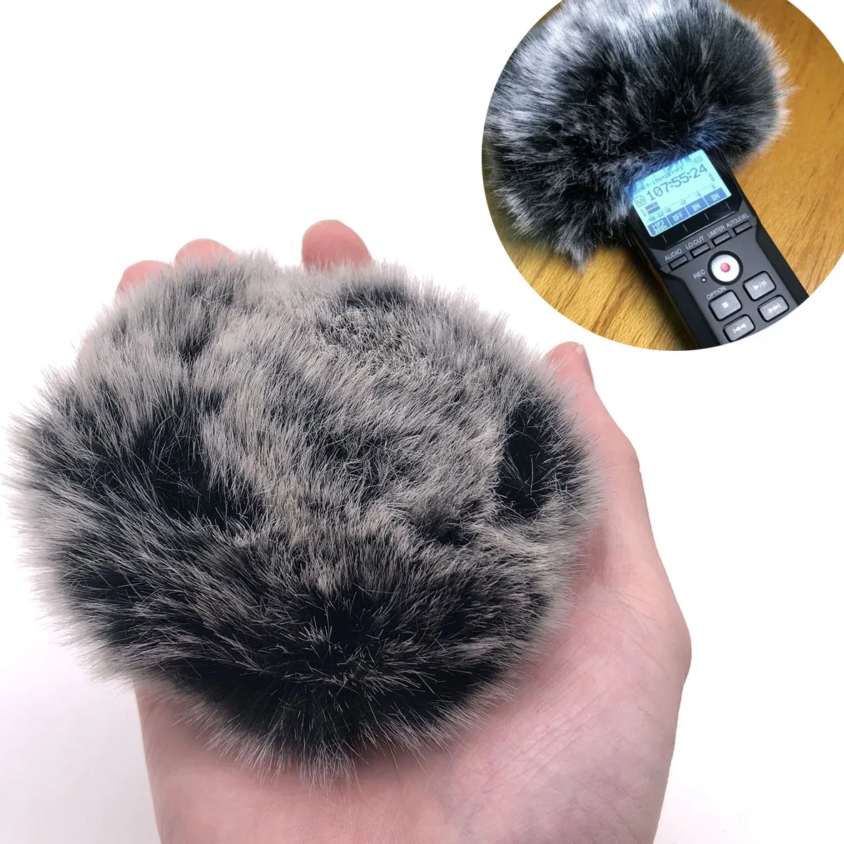 Deat cat Outdoor artifical fur wind muff windscreen shield for Zoom H1 Wind muffler cover windscreen for Zoom H1 H1N Blue Mantis
Deat cat Outdoor artifical fur wind muff windscreen shield for Zoom H1 Wind muffler cover windscreen for Zoom H1 H1N Blue Mantis