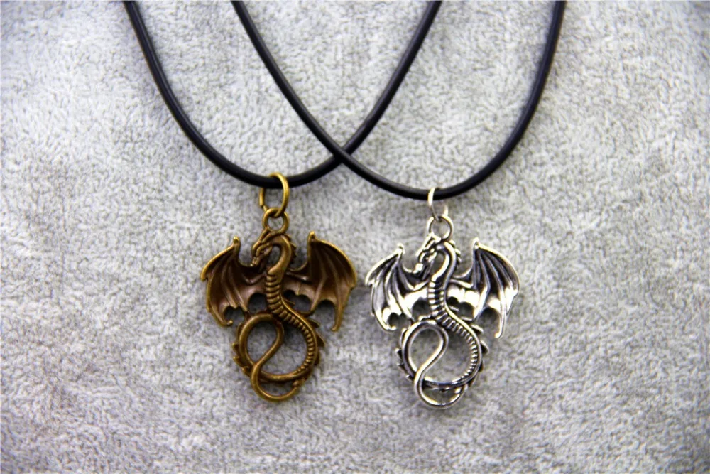 (can mix color)10pcs/lot Wholesale Fashion Jewelry Vintage Charm Hobbit 2 Fire Dragon Necklace,original factory supply
(can mix color)10pcs/lot Wholesale Fashion Jewelry Vintage Charm Hobbit 2 Fire Dragon Necklace,original factory supply