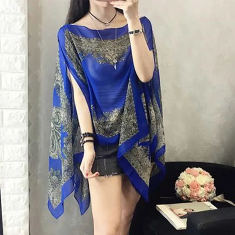 1pc Women Shawl Boho Floral Print Chiffon Sunproof Beach Bikini Cover Up for Summer FDC99
1pc Women Shawl Boho Floral Print Chiffon Sunproof Beach Bikini Cover Up for Summer FDC99
