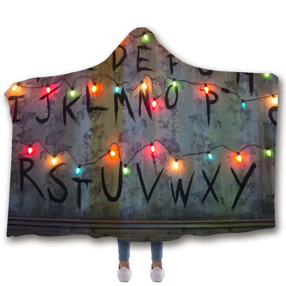 Stranger Things Super Soft Back to School Blanket In Cap Warm Blanket For Couch Throw Travel Hooded Blanket Anime Blanket
Stranger Things Super Soft Back to School Blanket In Cap Warm Blanket For Couch Throw Travel Hooded Blanket Anime Blanket