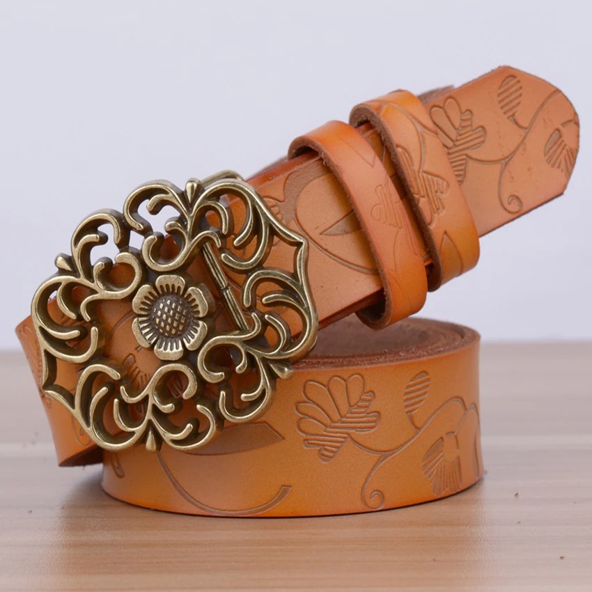 2018 fashion women belt 100% Genuine split leather vintage metal embossing leather belts for women strap female cintos femininos
2018 fashion women belt 100% Genuine split leather vintage metal embossing leather belts for women strap female cintos femininos