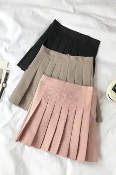 Summer 2018 New Women Korean Harajuku Pleated Skirt Ulzzang Small Fresh Skirt Female Preppy Style A Line Skirt Short Mini Skirt
Summer 2018 New Women Korean Harajuku Pleated Skirt Ulzzang Small Fresh Skirt Female Preppy Style A Line Skirt Short Mini Skirt